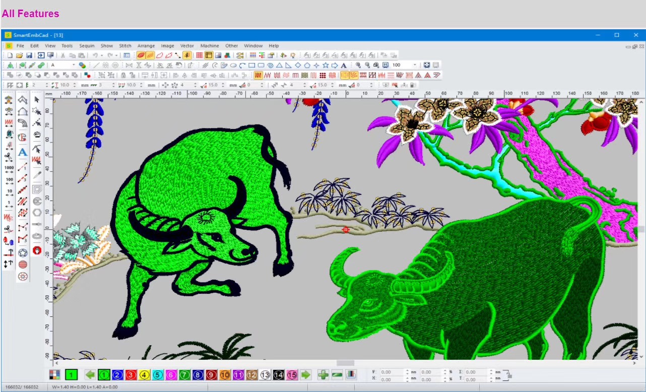 Dijitalleştirme Yazılımı Vektö - Embroidery Digitizing Software incelemesi ve fiyatı